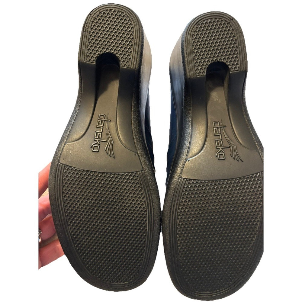 Dansko Navy Size 40 9.5/10 Clogs - Picture 4 of 10